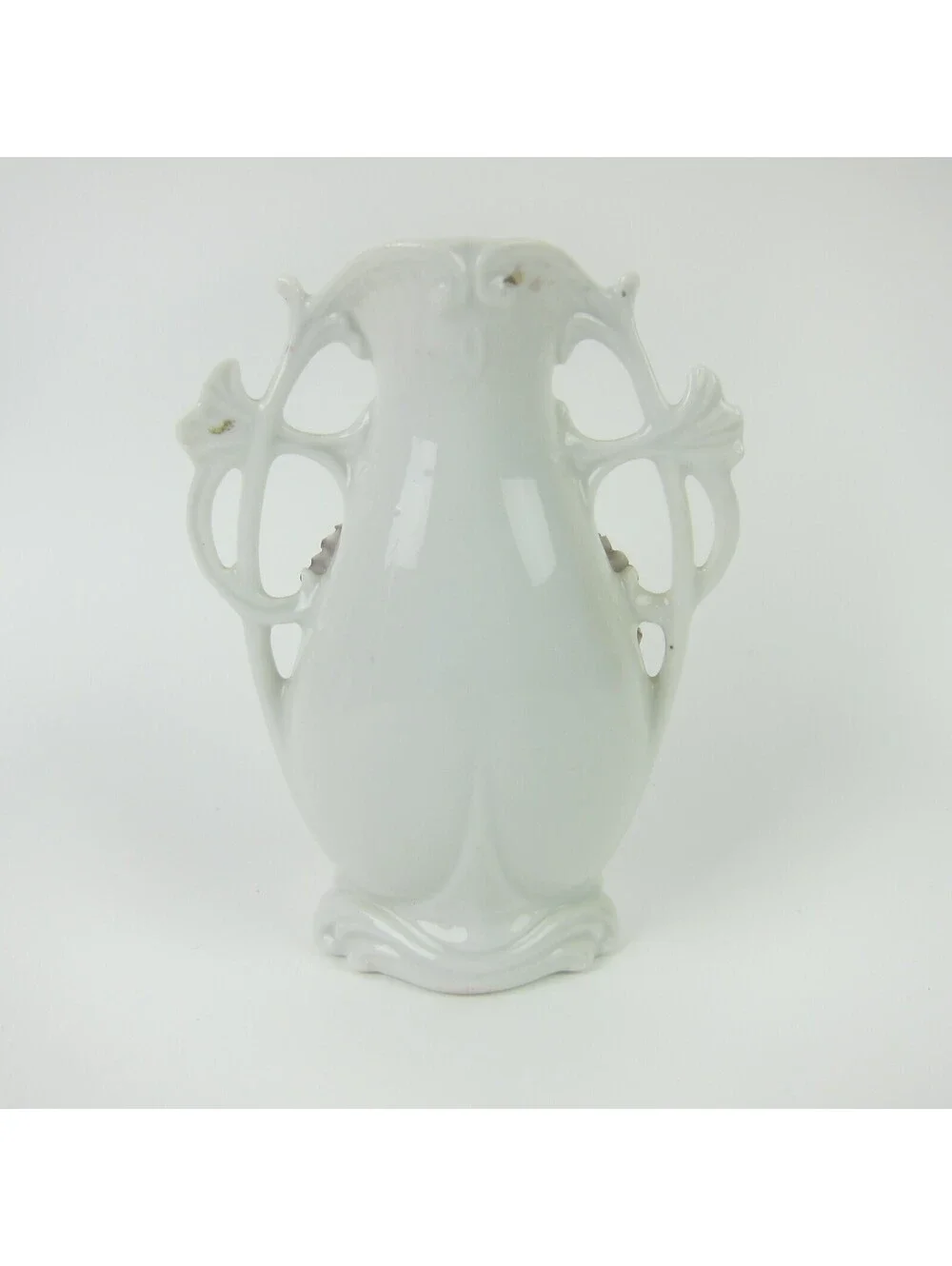 Antique Porcelain Mini Bud Vase 4.75